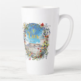 Caneca De Café Latte Cres