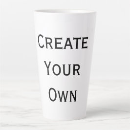 Caneca De Café Latte Crie seu