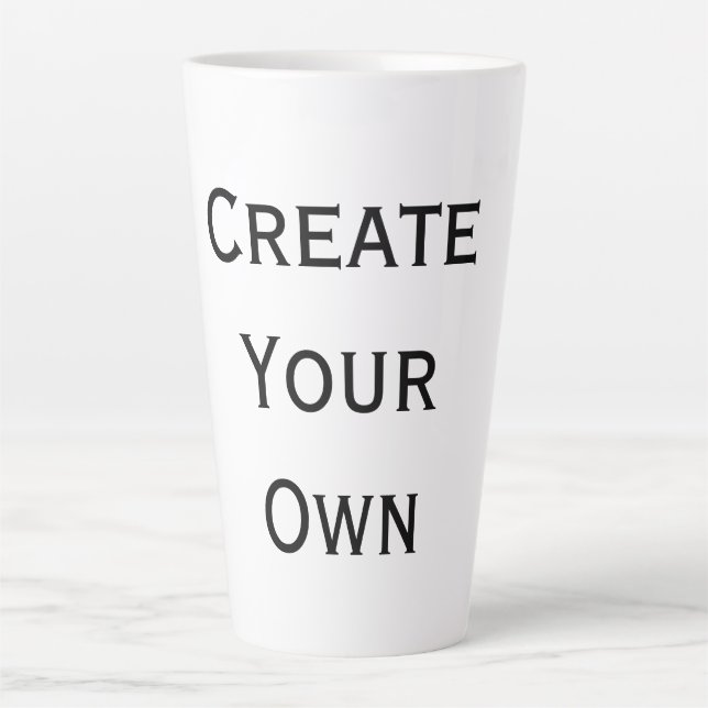 Caneca De Café Latte Crie seu (Frente)