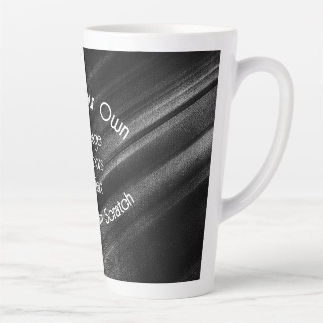 Caneca De Café Latte Crie seu (Direita)