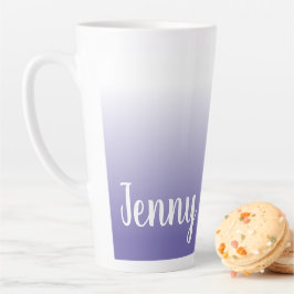 Caneca De Café Latte Crie Seu Próprio Ombre Personalizado com Qualquer 