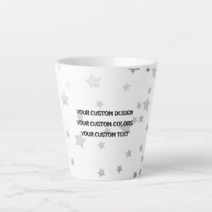 Caneca De Café Latte Crie seu próprio personalizado