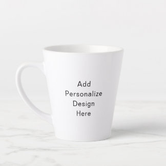 Caneca De Café Latte crie seu próprio personalizado