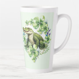 Caneca De Café Latte crocodilo