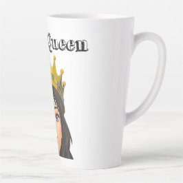 Caneca De Café Latte Cruise Queen
