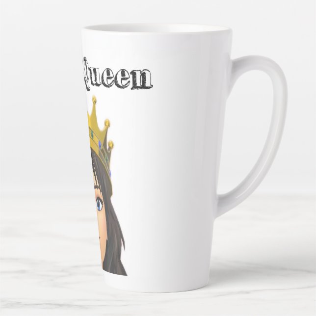 Caneca De Café Latte Cruise Queen (Direita)