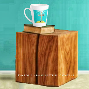 CANECA DE CAFÉ LATTE CRUZAMENTO SIMBÓLICO