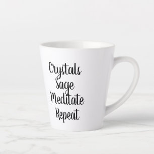 Caneca De Café Latte Crystal Mug