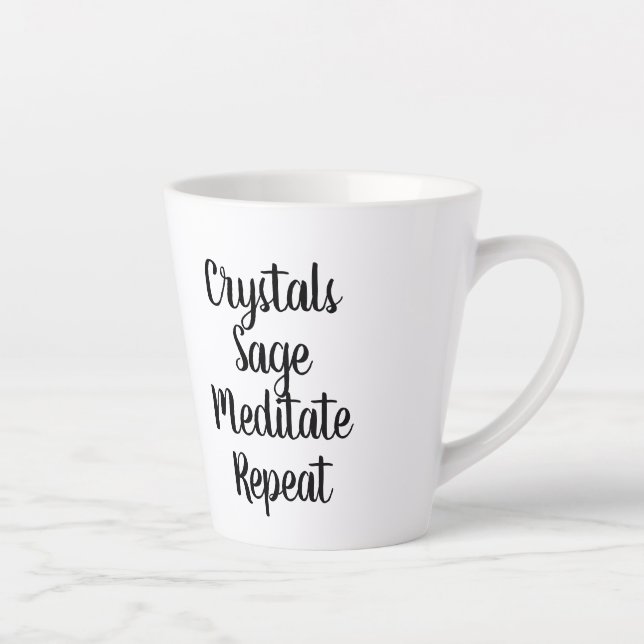 Caneca De Café Latte Crystal Mug (Direita)