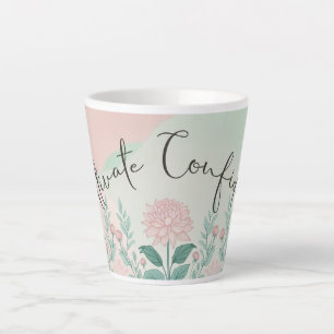 Caneca De Café Latte Cultivar Confiança Considerada