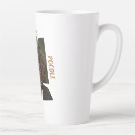 Caneca De Café Latte Cup of Love Dog Lover 17oz Large Latte Mug