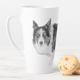 Caneca De Café Latte Curioso Guardião