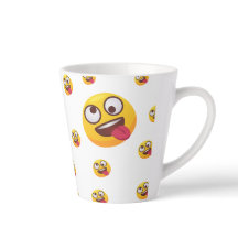 Cute Emoji engraçado com língua para fora
