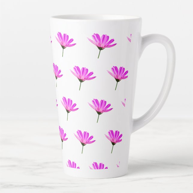 Caneca De Café Latte Daisy Rosa (Direita)