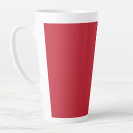 Caneca De Café Latte Dark Red Background 