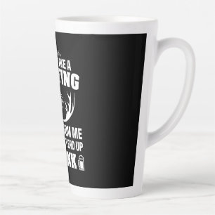 Caneca De Café Latte Deer Hunter Bebendo