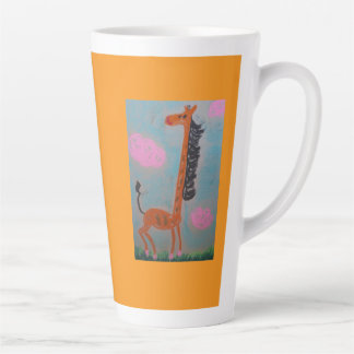 Caneca De Café Latte Deidre Girafa 🦒 