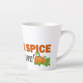 Caneca De Café Latte Delicioso Corgi Tempero de Abóbora
