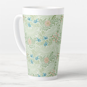 Caneca De Café Latte Delphinium William Morris Larkspur