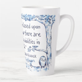 Caneca De Café Latte Democracy For People latte mug