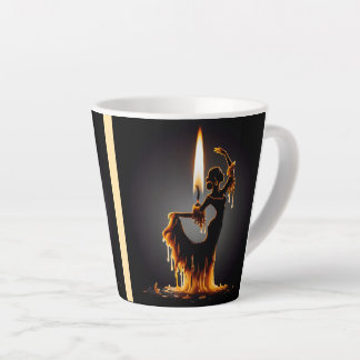 Caneca De Café Latte Derreter Dançarino de Flamenco