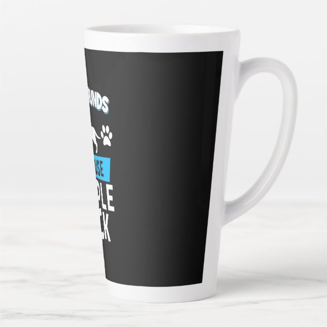 Caneca De Café Latte Descanso Com Meus Amigos (Direita)
