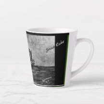 Desenho digital Lago dos Cisnes Caneca LS Latte