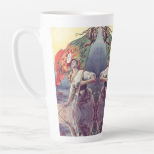 Caneca De Café Latte desenhos portugueses