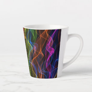 Caneca De Café Latte Design abstrato