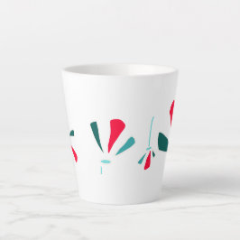 Caneca De Café Latte Design da linha verbal