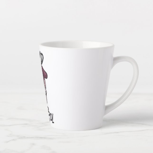 Caneca De Café Latte Design de jogos de controle da mente (Direita)