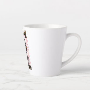 Caneca De Café Latte Design de jogos especialista em distanciamento soc