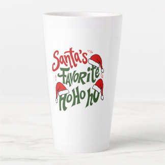 Caneca De Café Latte Design de Natal divertido e barato - Lata de Lata