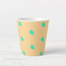 Design do Mediterrâneo moderno Latte Mug