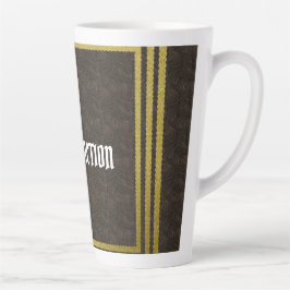 Caneca De Café Latte Design Trendy Latte Mug Personalizado e Na moda
