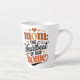 Caneca De Café Latte dever da mamãe