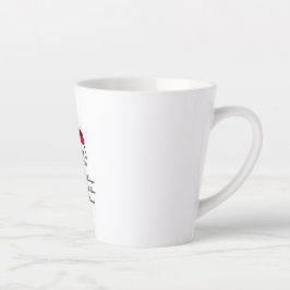 Caneca De Café Latte Dia de as mães Latte Mug Happ
