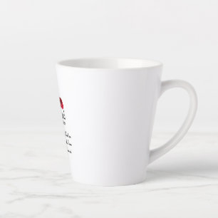 Caneca De Café Latte Dia de as mães Latte Mug Happ