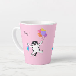 Caneca De Café Latte Dia de as mães Rosa Personalizado Oferece Melhor G