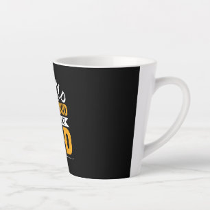 Caneca De Café Latte Dia de os pais Por Trás Do Bom Filho É Um Pai Exce