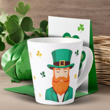 Dia de Patrick do Leprechaun Clover Shamrock