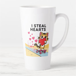 Caneca De Café Latte Dia do Namorados Engraçado para Casais e Amigos
