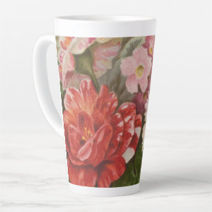 Caneca De Café Latte Dia dos Namorados Antigo, L. Prang & Co., 1882
