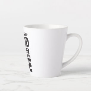 Caneca De Café Latte Dia Internacional do Gato do Duro de Trabalho Melh