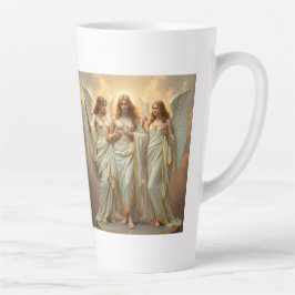 Caneca De Café Latte „Die drei heiligen Schutzengel“