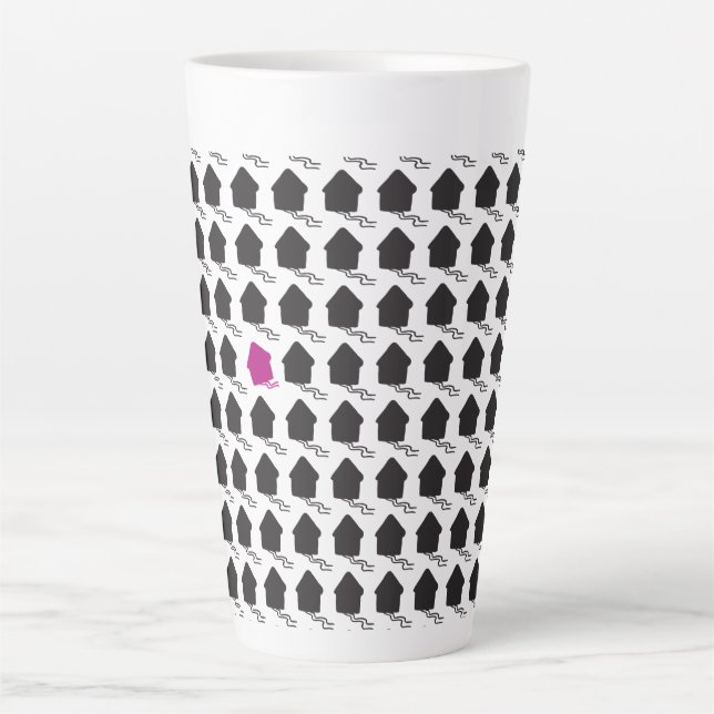 Caneca De Café Latte Diferent (Frente)