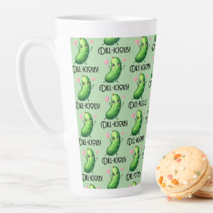 Caneca De Café Latte Dill-icioso