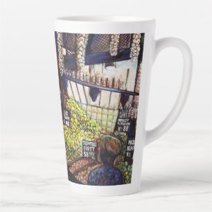 Caneca De Café Latte Dimensões da curiosidade