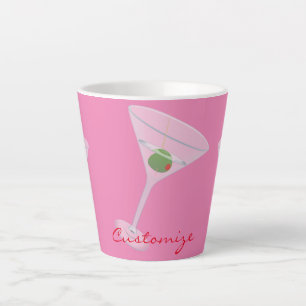 Caneca De Café Latte Dirty Olive Martini Thunder_Cove