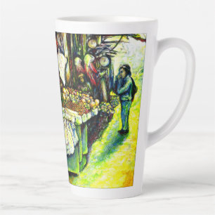 Caneca De Café Latte Disse para engajar toda a ideia